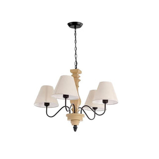 Nolven Classic Wood Metal Chandelier