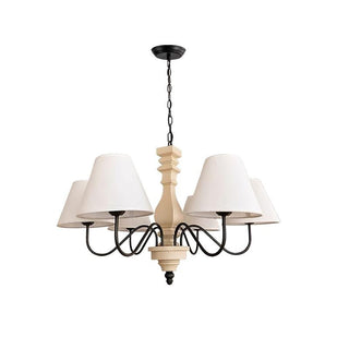 Nolven Classic Wood Metal Chandelier