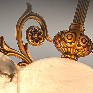 Rosemary Retro Alabaster Ceiling Light