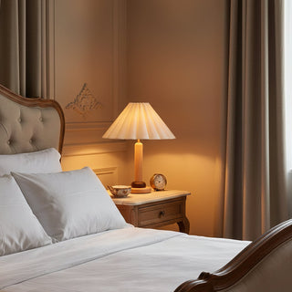 Ferguson Fabric Wood Table Lamp