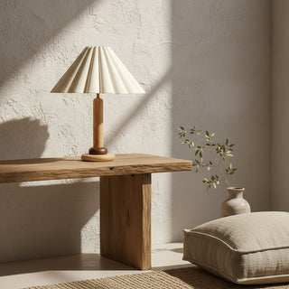 Ferguson Fabric Wood Table Lamp