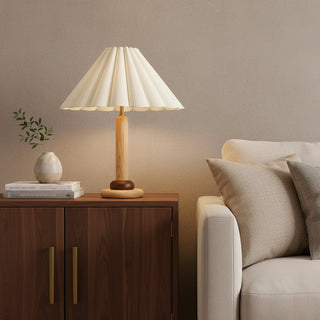 Ferguson Fabric Wood Table Lamp