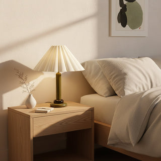 Ferguson Fabric Wood Table Lamp