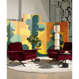 Zora Textured Stacked Floor Lamp