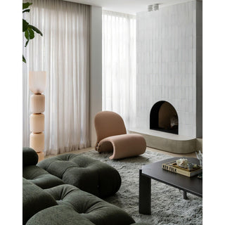 Zora Textured Stacked Floor Lamp