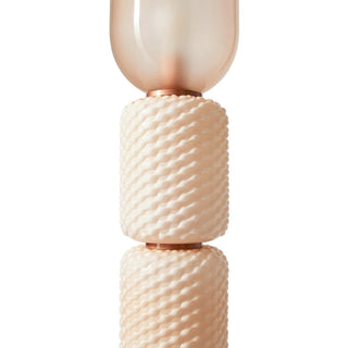 Zora Textured Stacked Floor Lamp
