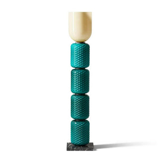 Zora Textured Stacked Floor Lamp
