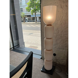 Zora Textured Stacked Floor Lamp