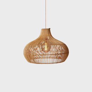 Fijia Oriental Rattan Pendant Light