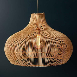 Fijia Oriental Rattan Pendant Light