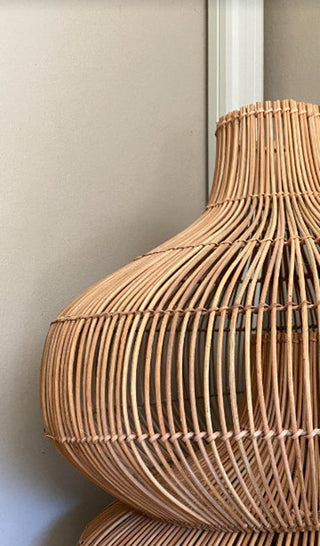 Fijia Oriental Rattan Pendant Light