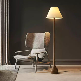 Malleus Slim Wood Floor Lamp