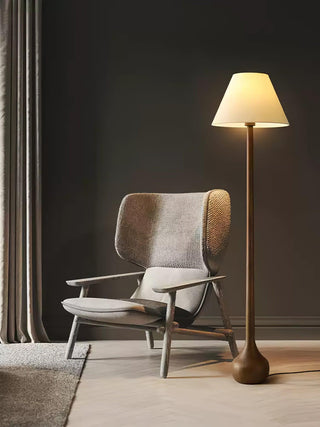 Malleus Slim Wood Floor Lamp