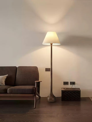 Malleus Slim Wood Floor Lamp