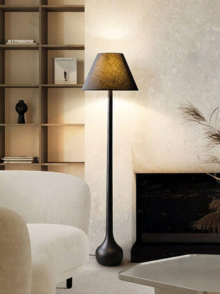 Malleus Slim Wood Floor Lamp