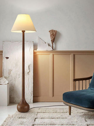 Malleus Slim Wood Floor Lamp