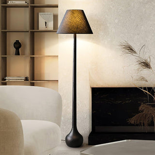 Malleus Slim Wood Floor Lamp