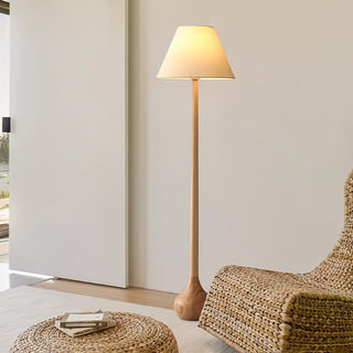 Malleus Slim Wood Floor Lamp