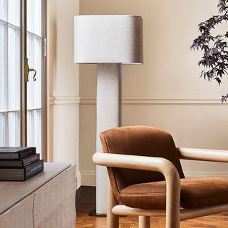 Lila Fabric Column Floor Lamp