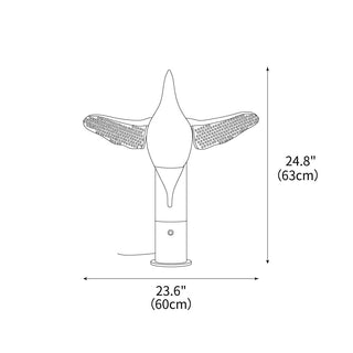 Avis Luxury Wood Table Lamp