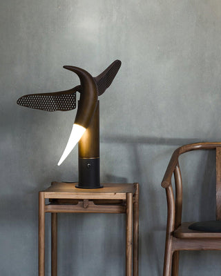 Avis Luxury Wood Table Lamp