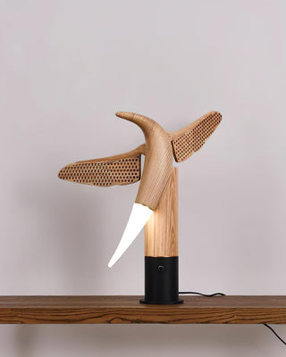 Avis Luxury Wood Table Lamp