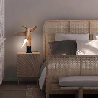 Avis Luxury Wood Table Lamp