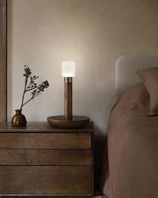 Ignis Minimalist Wood Table Lamp