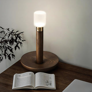 Ignis Minimalist Wood Table Lamp