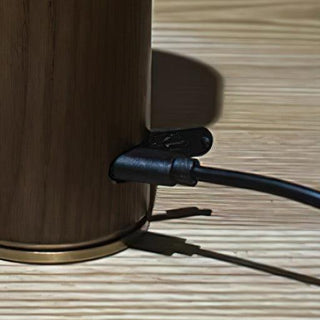 Ignis Minimalist Wood Table Lamp