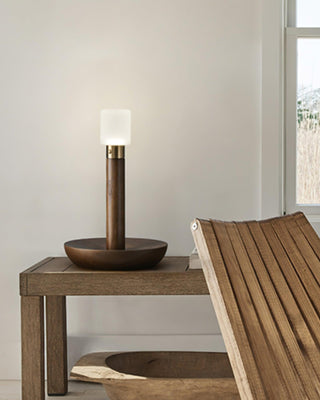 Ignis Minimalist Wood Table Lamp