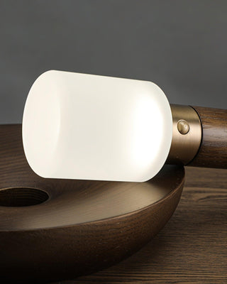 Ignis Minimalist Wood Table Lamp