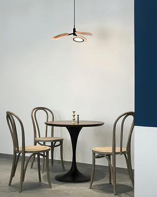 Glow Artistic Wood Chandelier