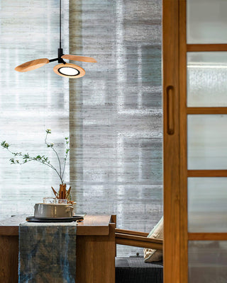 Glow Artistic Wood Chandelier