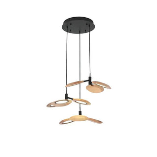 Glow Artistic Wood Chandelier