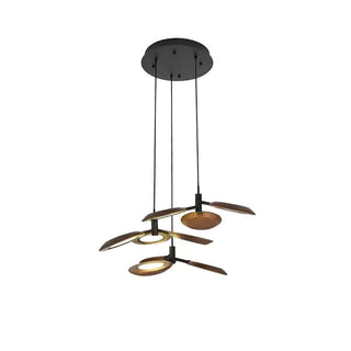 Glow Artistic Wood Chandelier