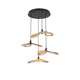 Glow Artistic Wood Chandelier