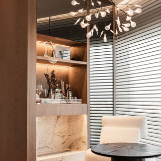 Aurora Modern Firefly Branch Chandelier