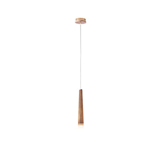 Embers Contemporary Wood Chandelier