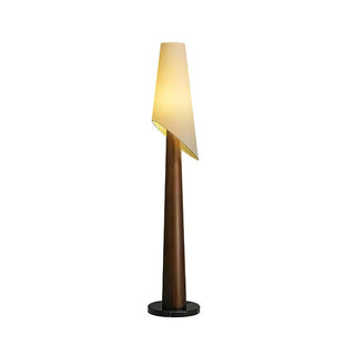 Vela Modern Wood Floor Lamp