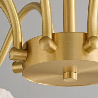 Flared Modern Ceramic Chandelier