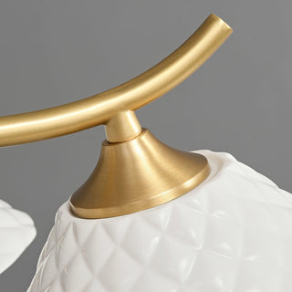 Flared Modern Ceramic Chandelier