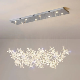 Floating Butterfly Airy Crystal Chandelier