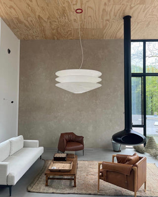 Float Modern Fabric Pendant Light