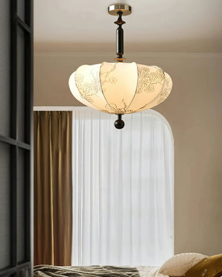 Floral Vintage Cloth Ceiling Light