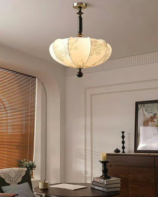 Floral Vintage Cloth Ceiling Light