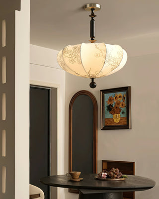 Floral Vintage Cloth Ceiling Light