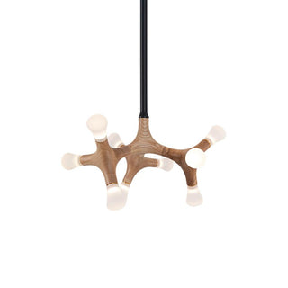 Anthesis Contemporary Wood Chandelier