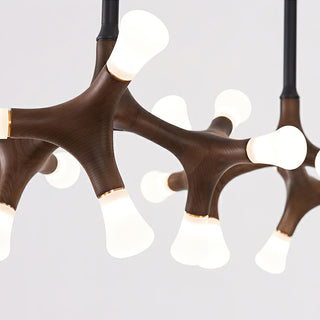 Anthesis Contemporary Wood Chandelier