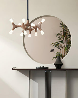 Anthesis Contemporary Wood Chandelier